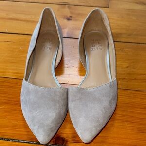 Naturalizer Women's Gray Flats